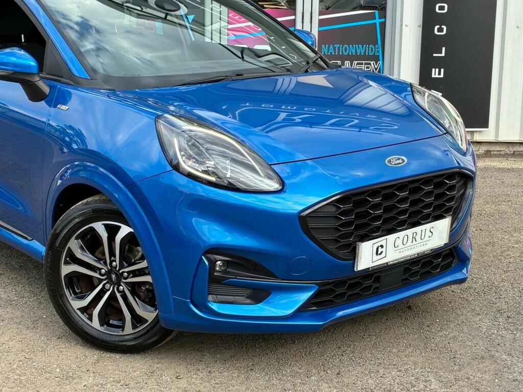Ford Puma 1.0T Ecoboost Mhev St-line Euro 6 Ss BT20WJY Blue #6