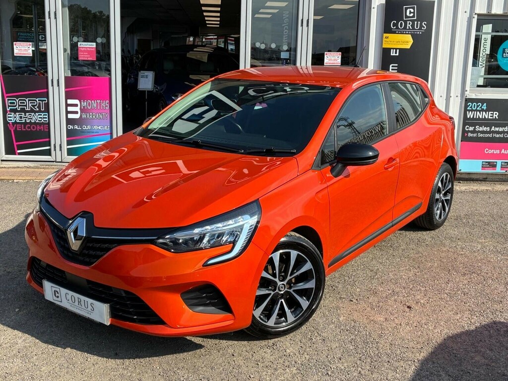 Renault Clio Hatchback 1.0 Tce Evolution Euro 6 Ss 2022 YT72CNF Orange #2