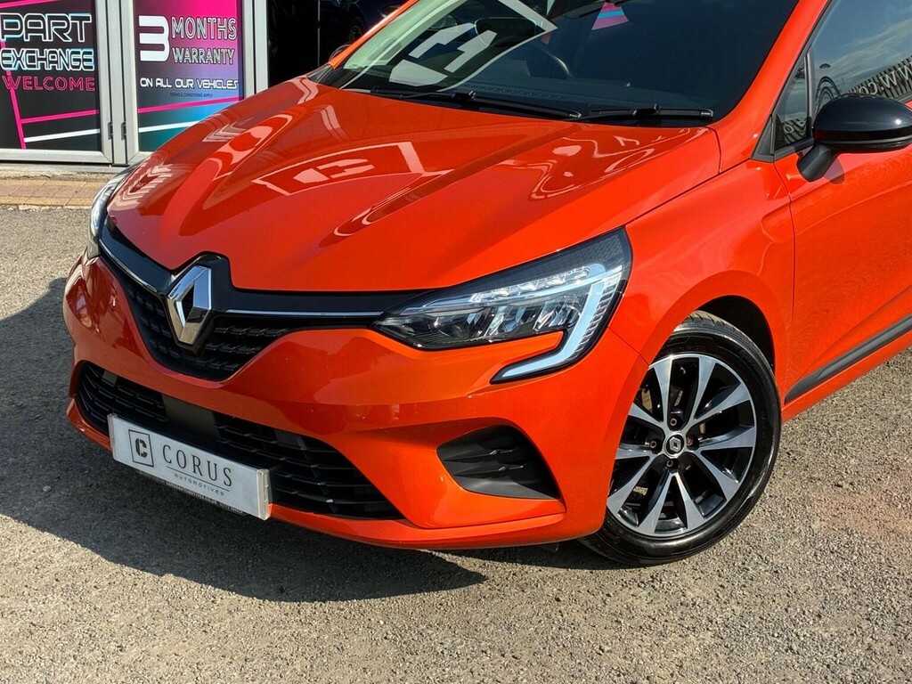 Renault Clio Hatchback 1.0 Tce Evolution Euro 6 Ss 2022 YT72CNF Orange #3