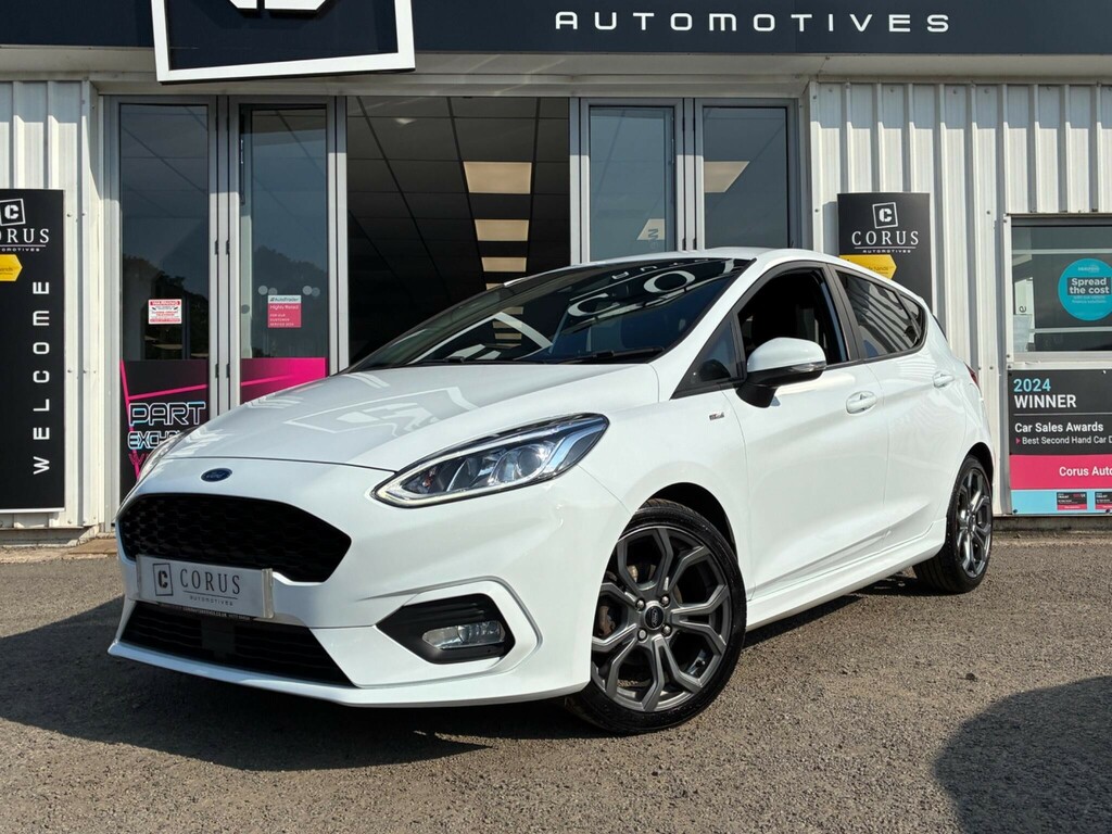 Ford Fiesta Hatchback 1.0T Ecoboost St-line Edition Euro 6 S White