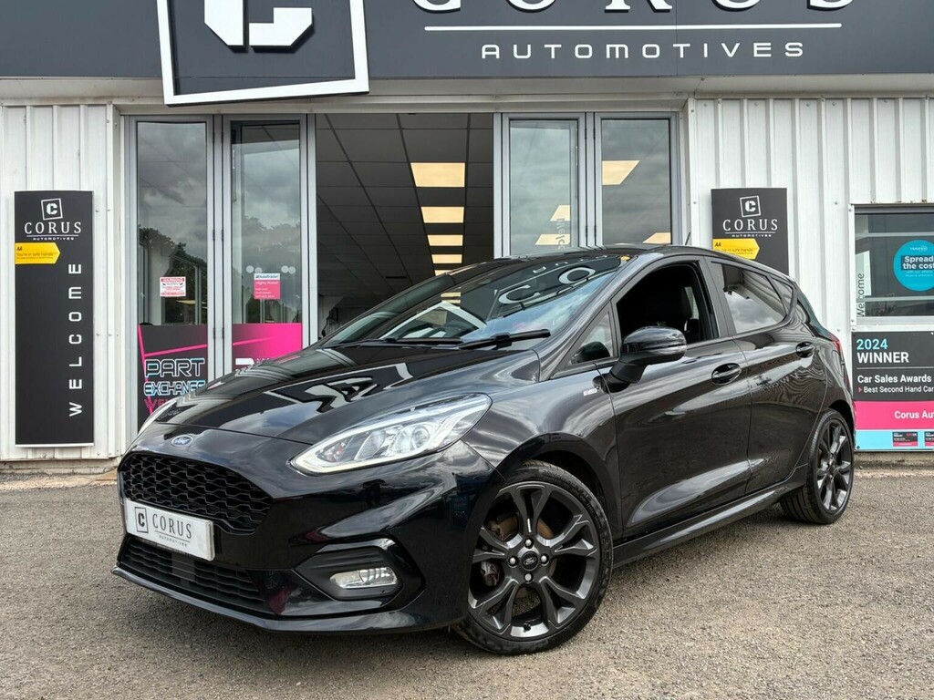Ford Fiesta Hatchback 1.0T Ecoboost Mhev St-line X Edition Eur BT21WYV Black