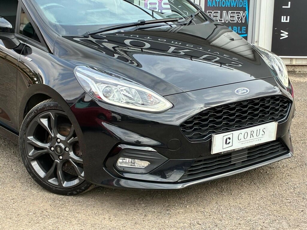 Ford Fiesta Hatchback 1.0T Ecoboost Mhev St-line X Edition Eur BT21WYV Black #6