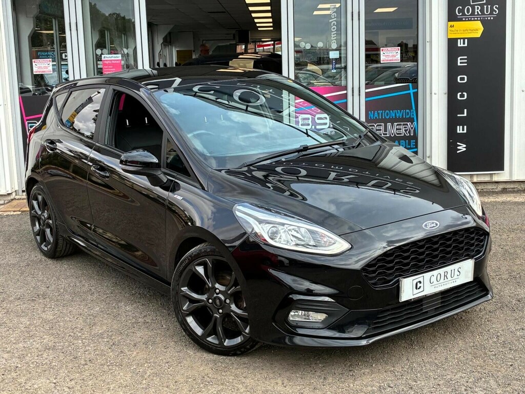 Ford Fiesta Hatchback 1.0T Ecoboost Mhev St-line X Edition Eur BT21WYV Black #5
