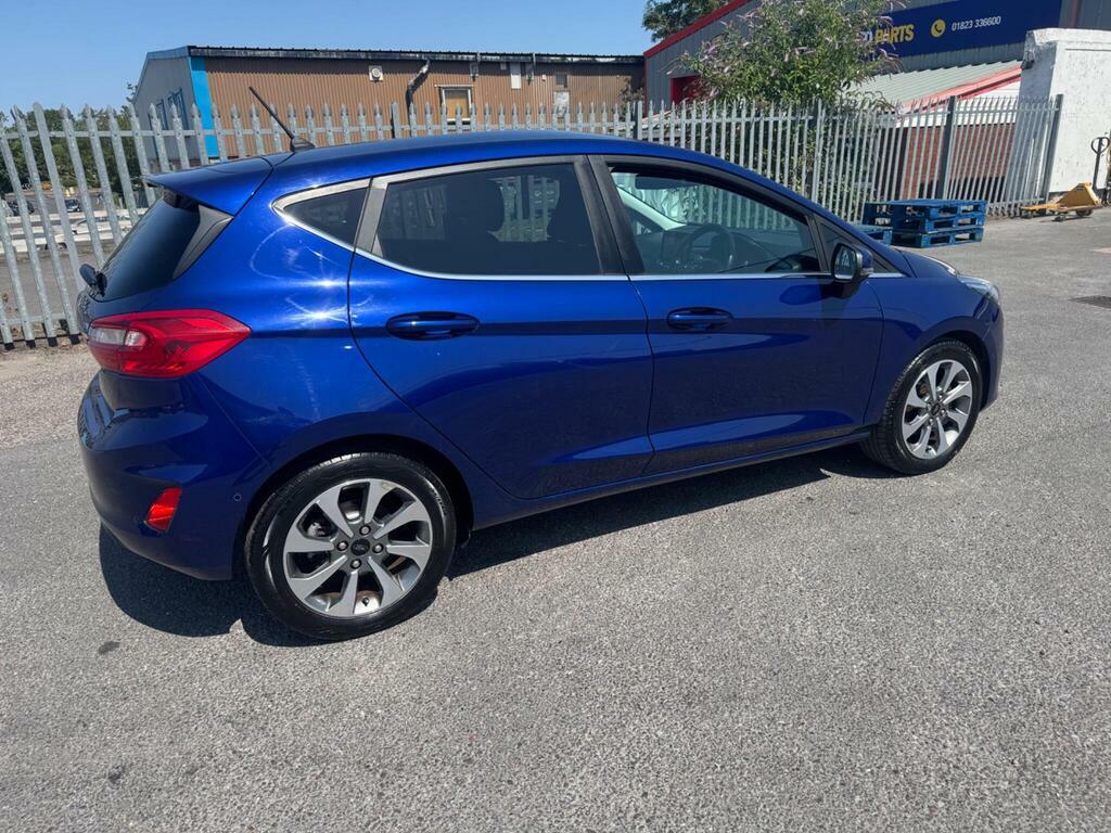 Ford Fiesta 1.0T Ecoboost Titanium Euro 6 S S FD67HFX Blue #3