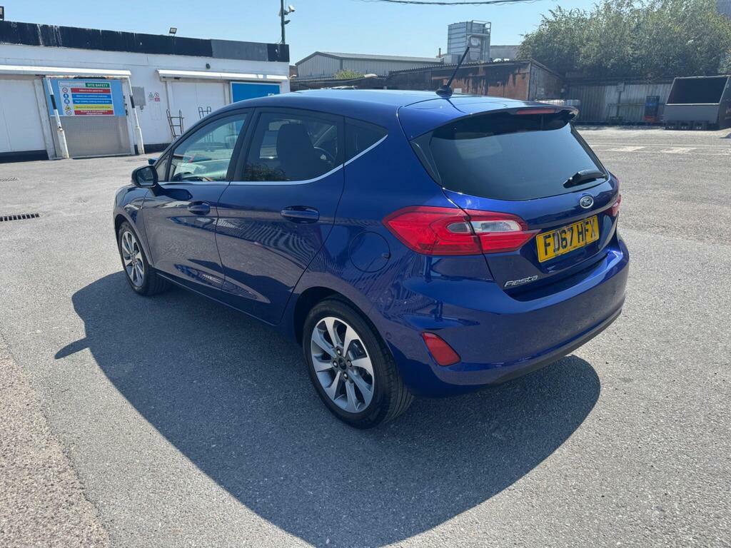 Ford Fiesta 1.0T Ecoboost Titanium Euro 6 S S FD67HFX Blue #6
