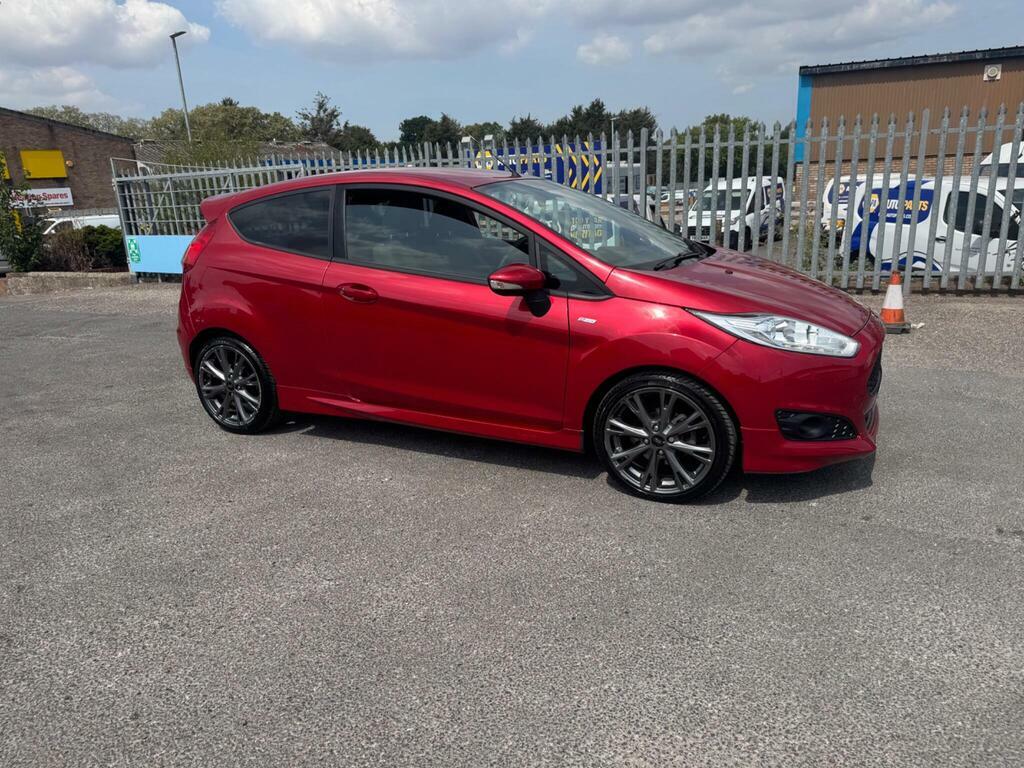 Ford Fiesta 1.0T Ecoboost St-line Euro 6 S S HF16FVY Red #2