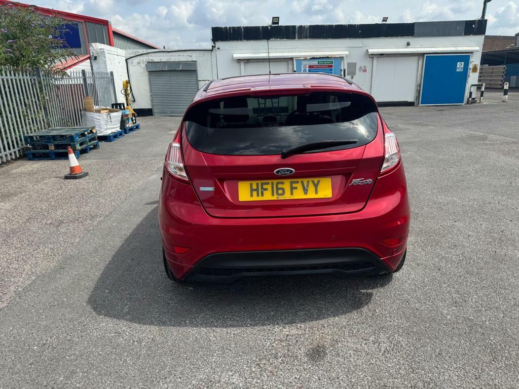 Ford Fiesta 1.0T Ecoboost St-line Euro 6 S S HF16FVY Red #5