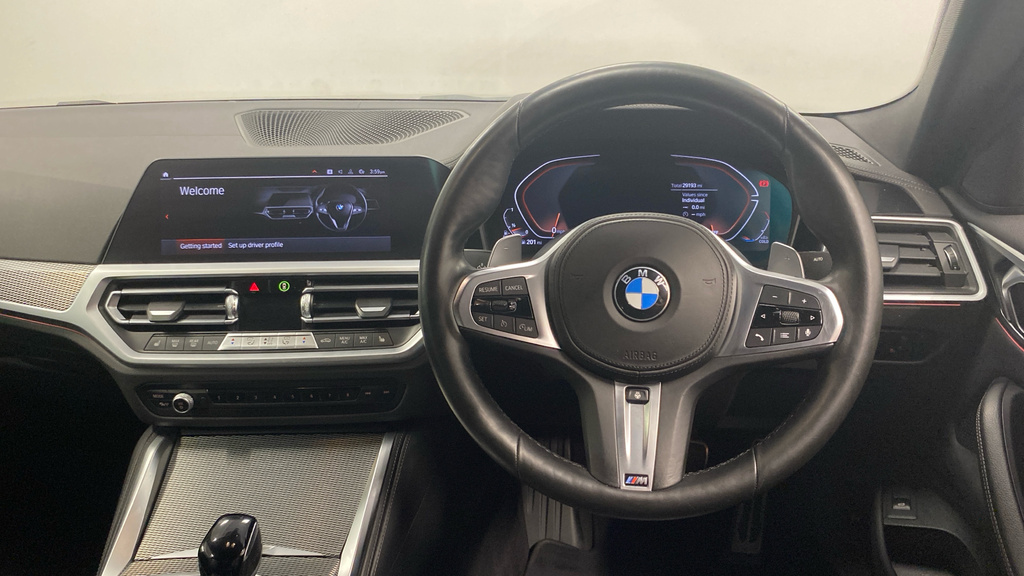 BMW 4 Series Gran Coupe 420D M Sport Coupe Blue #5