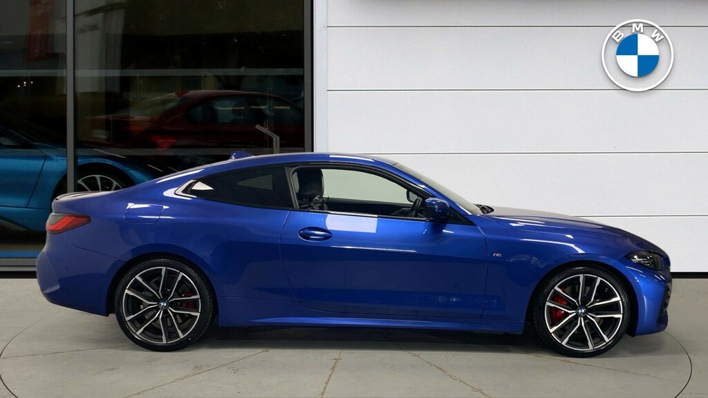 BMW 4 Series Gran Coupe 420D M Sport Coupe Blue #3