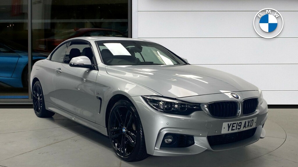 BMW 4 Series 435D Xdrive M Sport Convertible Silver