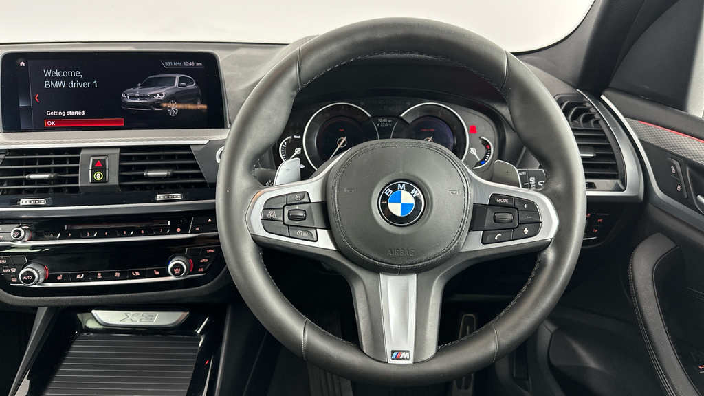 BMW X3 X3 Xdrive20d M Sport YH69HJC Blue #5