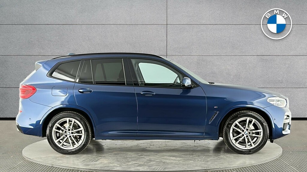 BMW X3 X3 Xdrive20d M Sport YH69HJC Blue #3