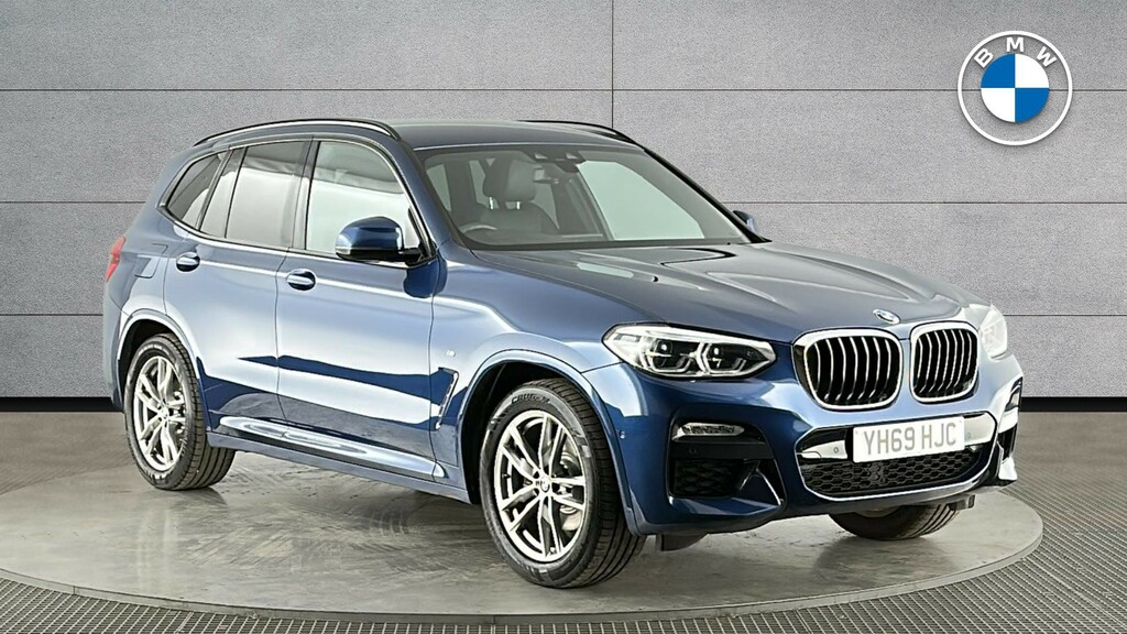 BMW X3 X3 Xdrive20d M Sport YH69HJC Blue