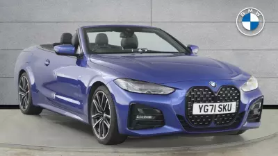 BMW 4 Series Convertible 2.0 420I M Sport Euro 6 S S Black #1