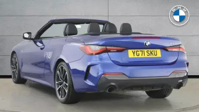 BMW 4 Series Convertible 2.0 420I M Sport Euro 6 S S Black #2