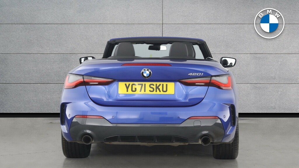 BMW 4 Series Convertible 2.0 420I M Sport Convertible Black #14
