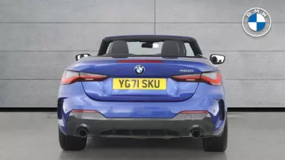 BMW 4 Series Convertible 2.0 420I M Sport Euro 6 S S Black #14