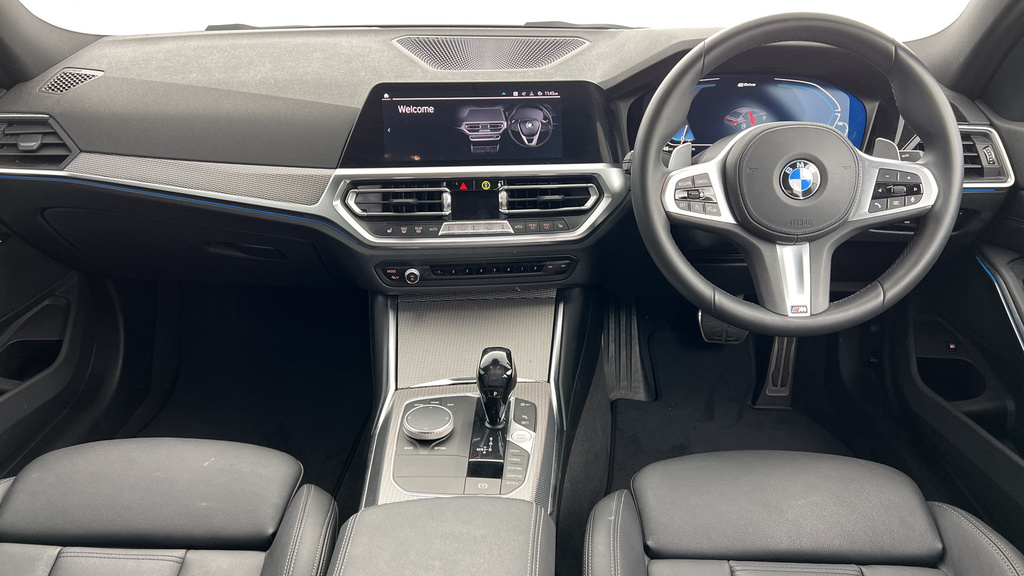 BMW 3 Series 330E M Sport Saloon YF21UXU Grey #4