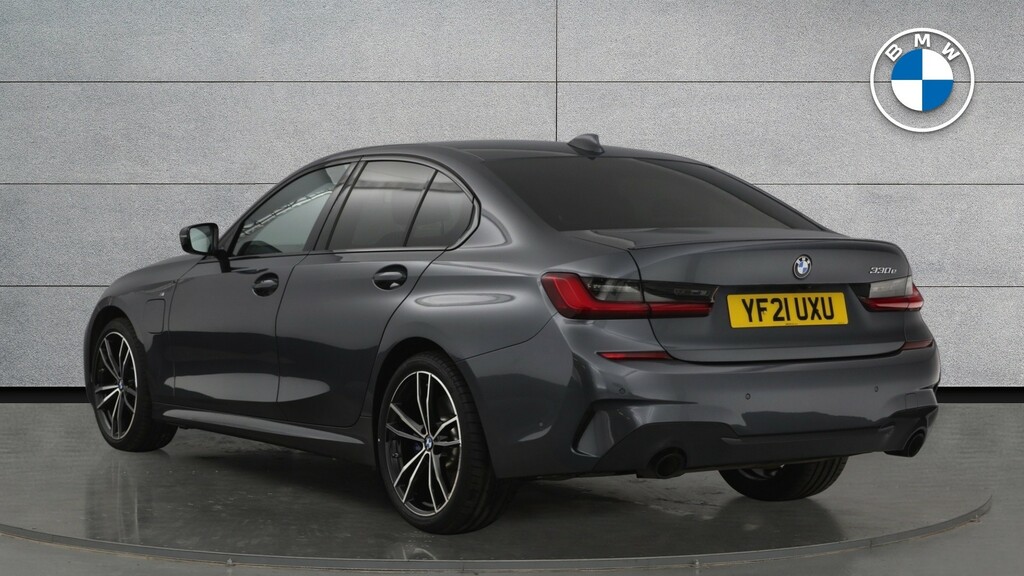 BMW 3 Series 330E M Sport Saloon YF21UXU Grey #2