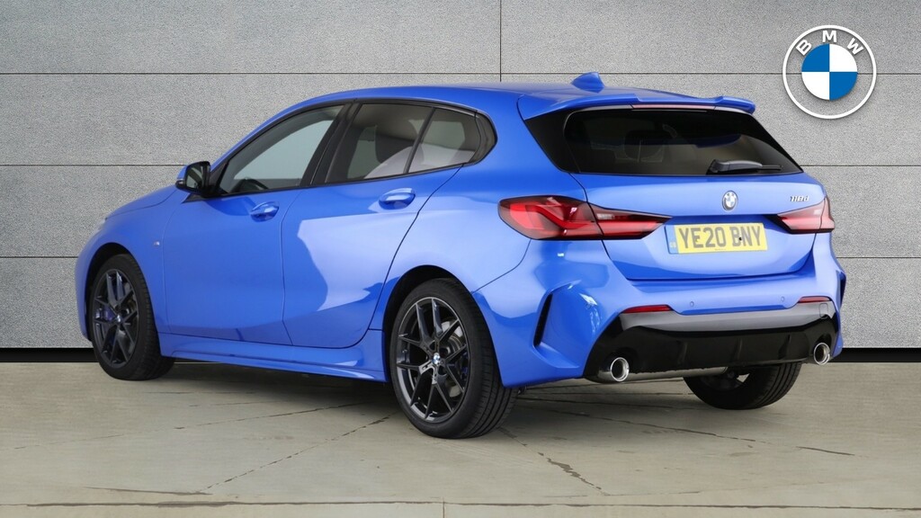 BMW 1 Series 118D M Sport YE20BNY Blue #2
