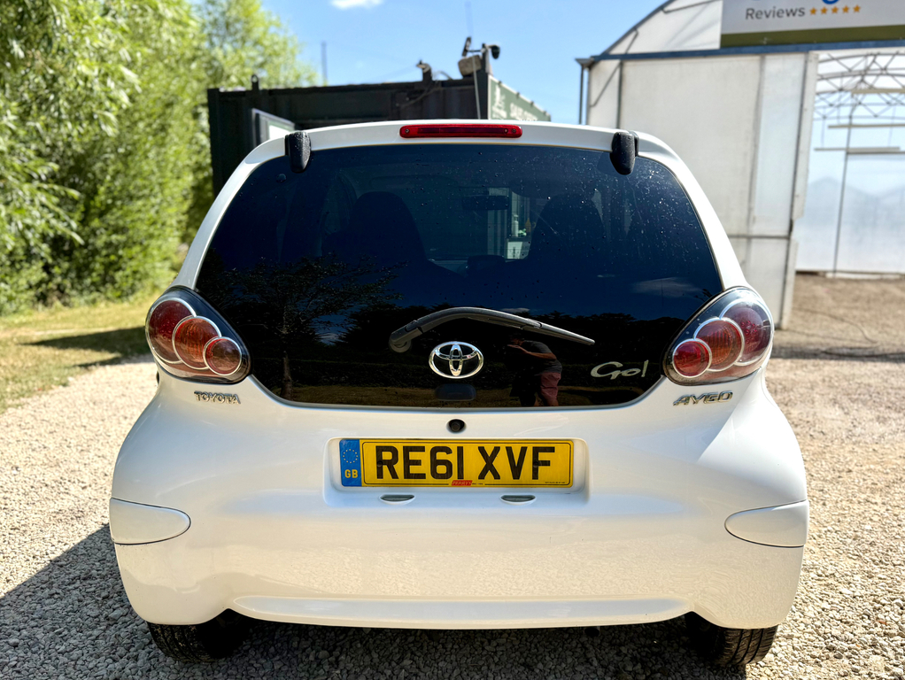 Toyota Aygo Hatchback Red #7