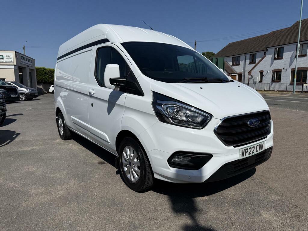 Ford Transit Custom 2.0 340 Ecoblue Limited L2 H2 Euro 6 Ss WP22CWK White #5