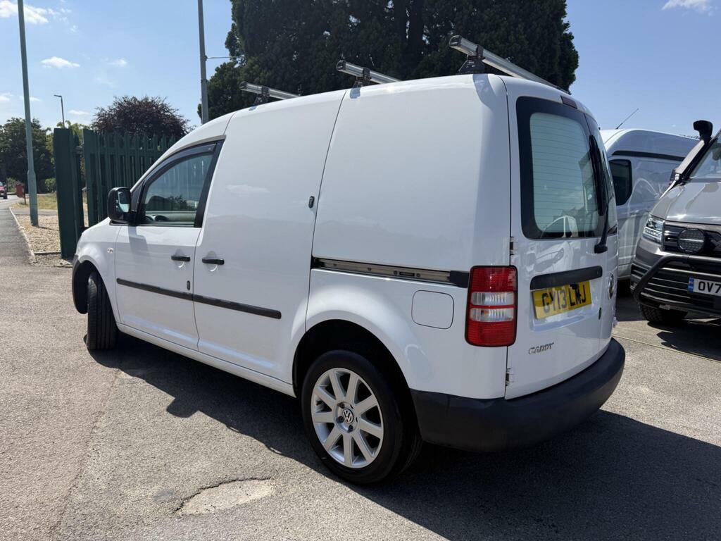 Volkswagen Caddy 1.6 Tdi Bluemotion Tech White #13
