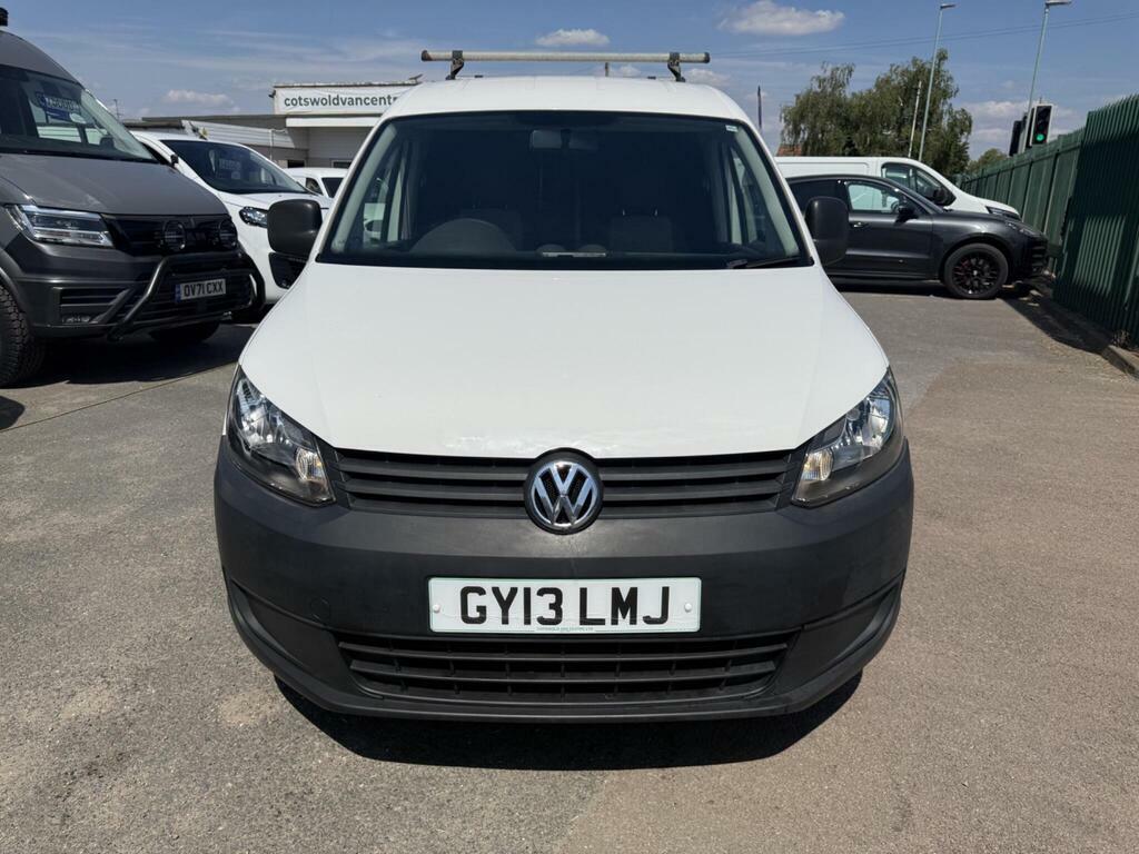 Volkswagen Caddy 1.6 Tdi Bluemotion Tech White #9