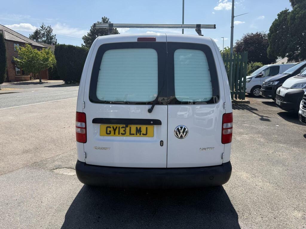 Volkswagen Caddy 1.6 Tdi Bluemotion Tech White #15