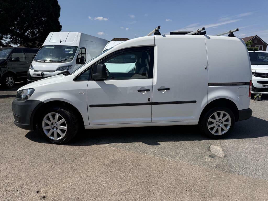 Volkswagen Caddy 1.6 Tdi Bluemotion Tech White #7