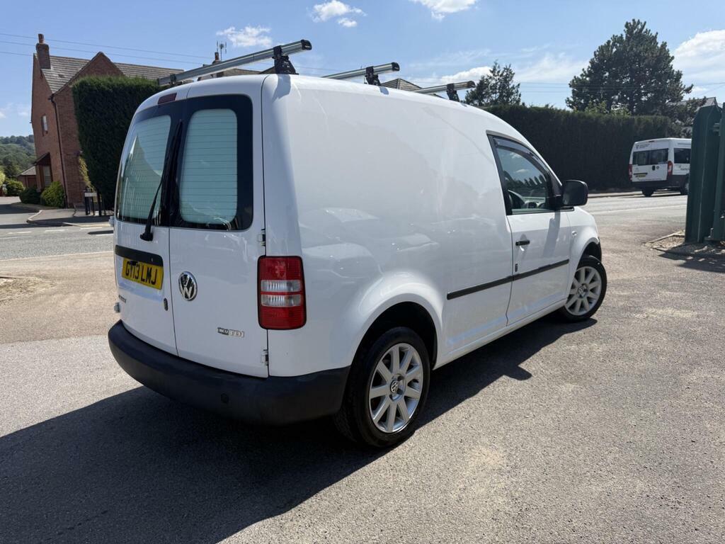 Volkswagen Caddy 1.6 Tdi Bluemotion Tech White #16