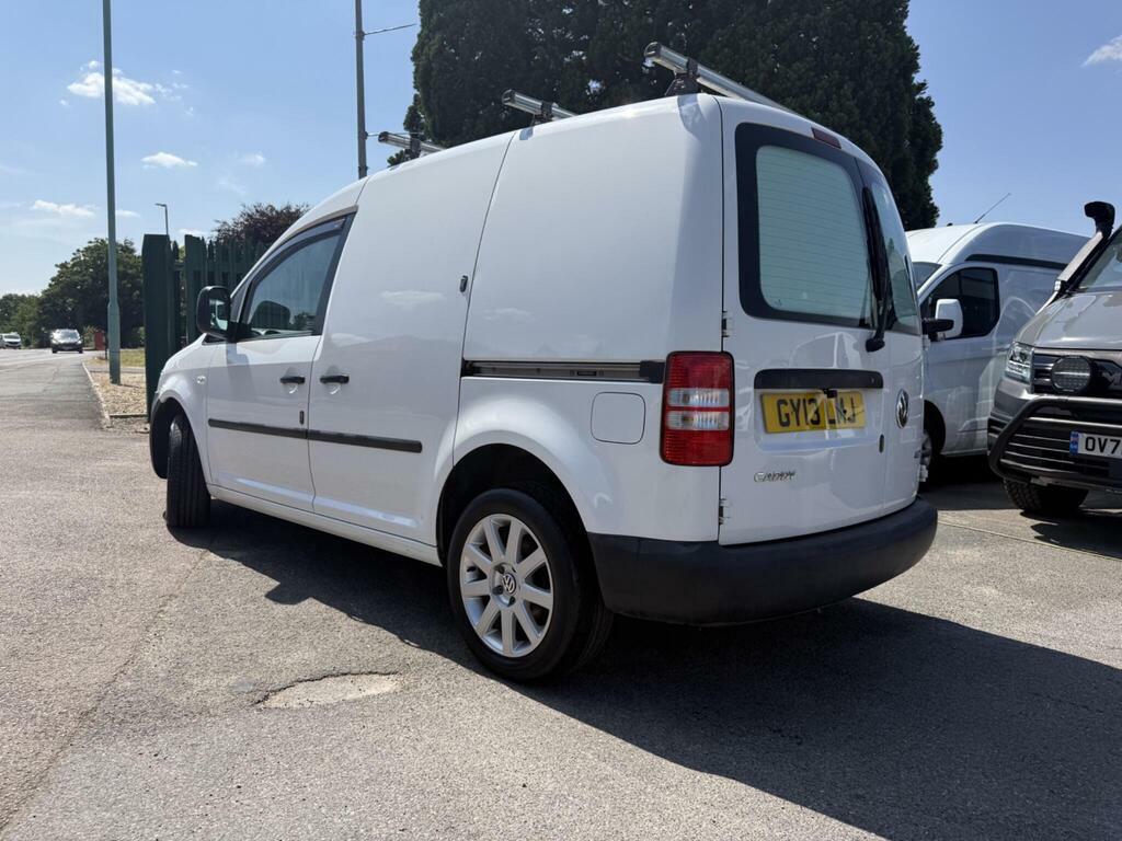 Volkswagen Caddy 1.6 Tdi Bluemotion Tech White #12