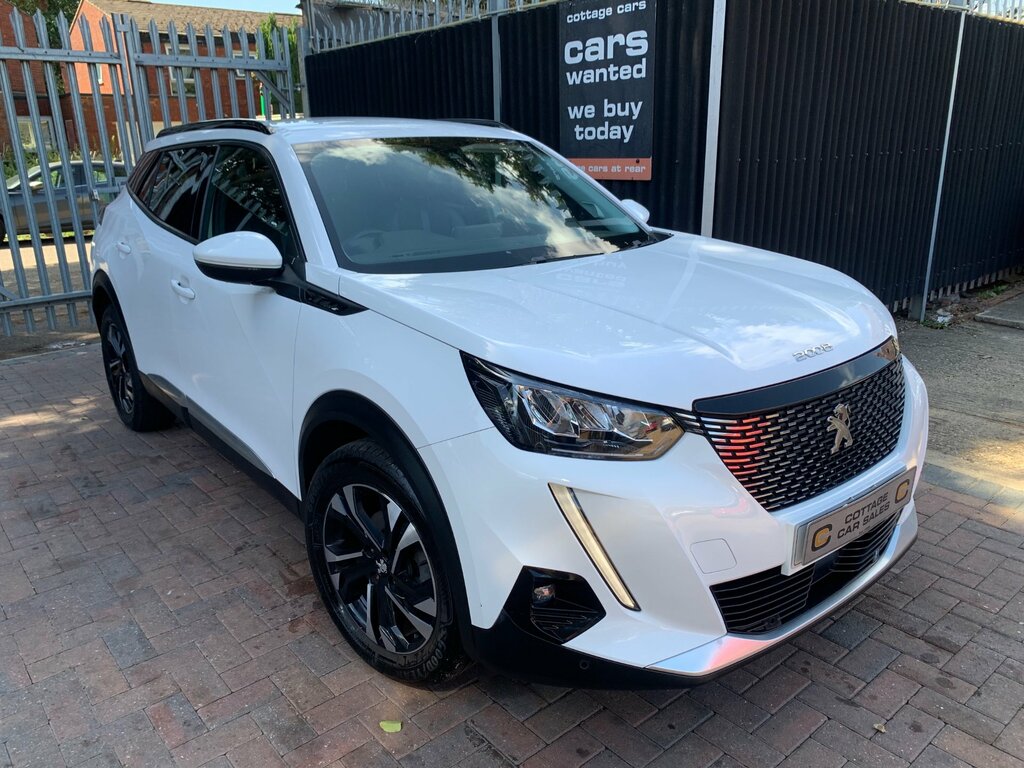 Peugeot 2008 1.2 Puretech Allure Suv Euro 6 White