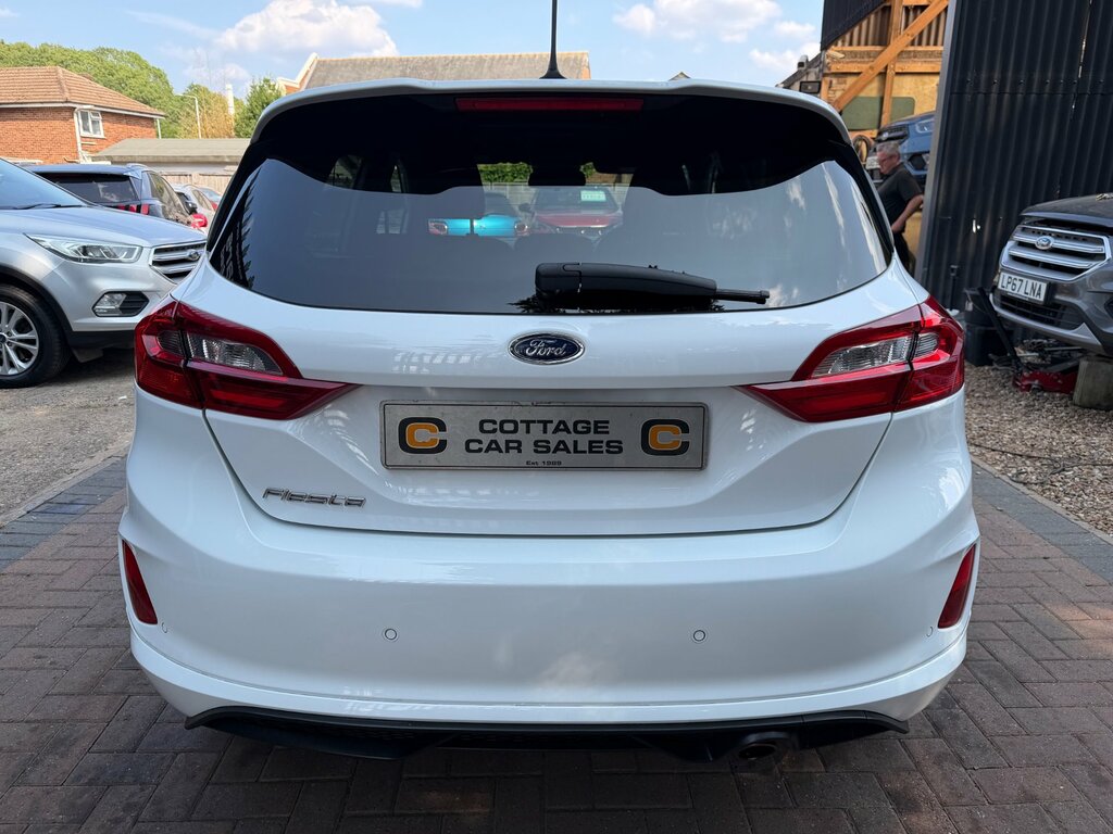Ford Fiesta 1.0T Ecoboost Gpf St-line Hatchback Man White #5