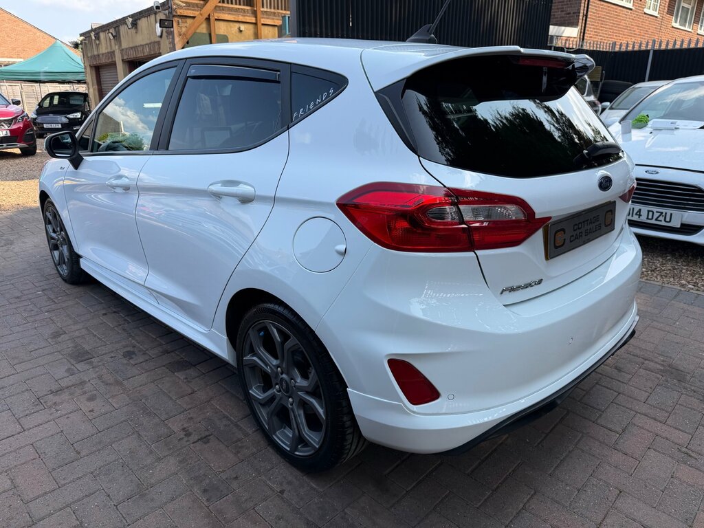 Ford Fiesta 1.0T Ecoboost Gpf St-line Hatchback Man White #6
