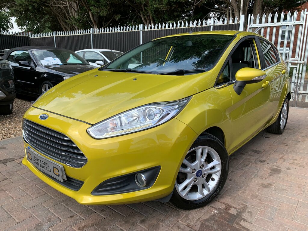 Ford Fiesta 1.0T Ecoboost Zetec Hatchback Eu Yellow #3