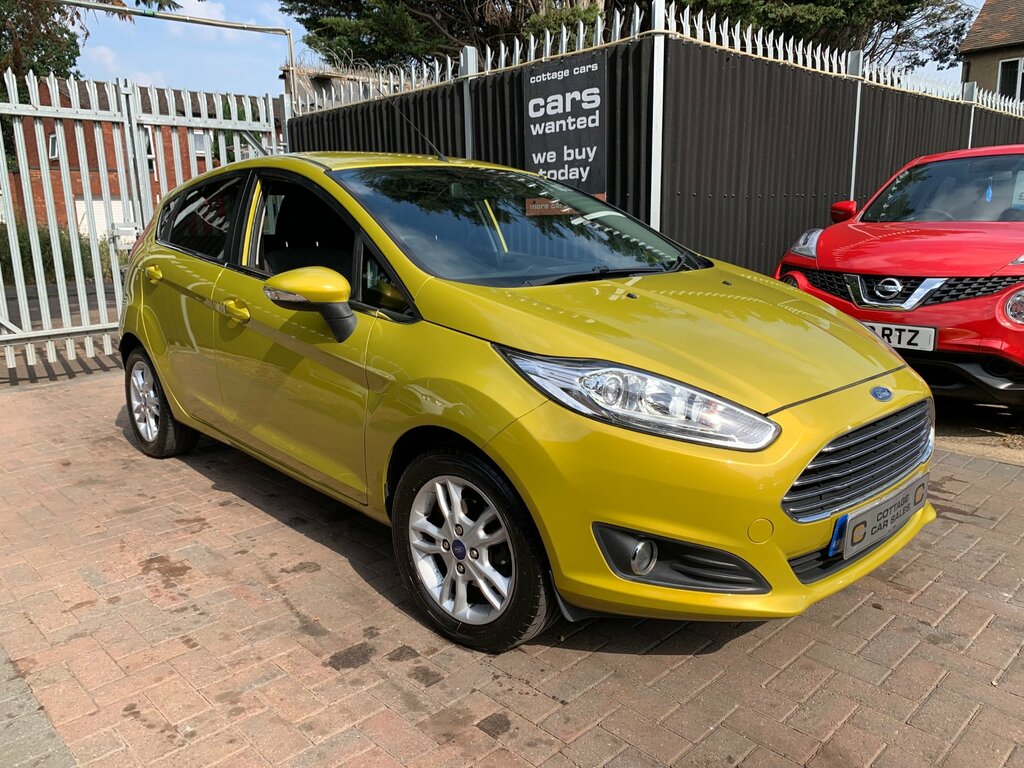 Ford Fiesta 1.0T Ecoboost Zetec Hatchback Eu Yellow #2