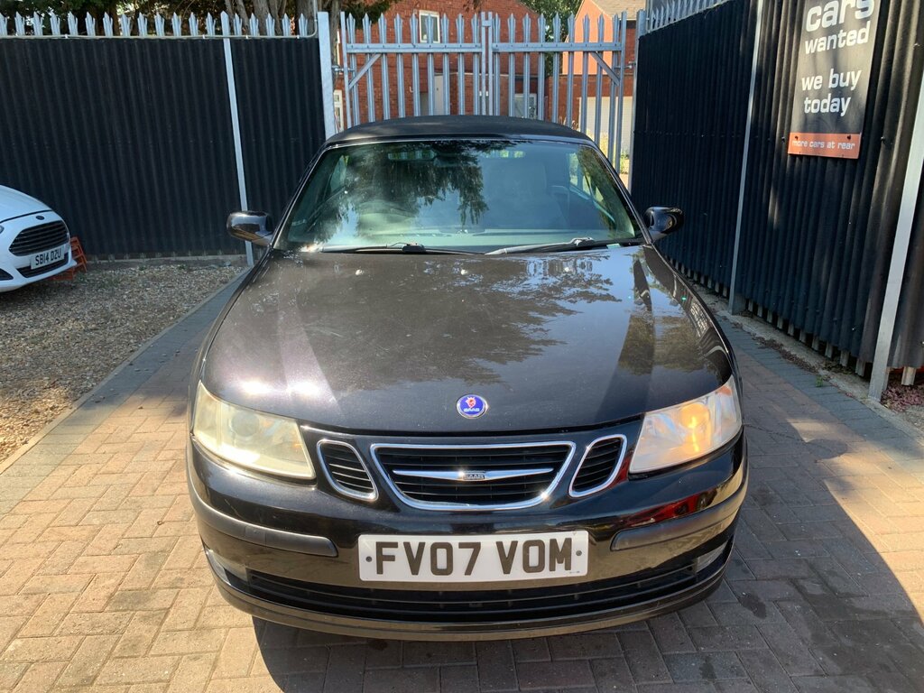 Saab 9-3 2.0T Vector Convertible 206 Gk Black #6