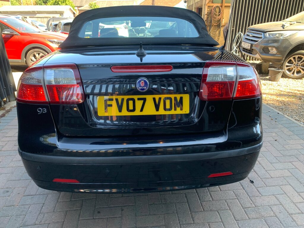 Saab 9-3 2.0T Vector Convertible 206 Gk Black #4