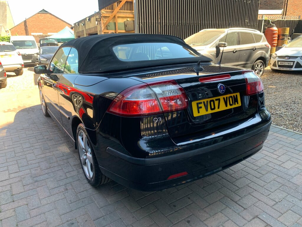 Saab 9-3 2.0T Vector Convertible 206 Gk Black #5