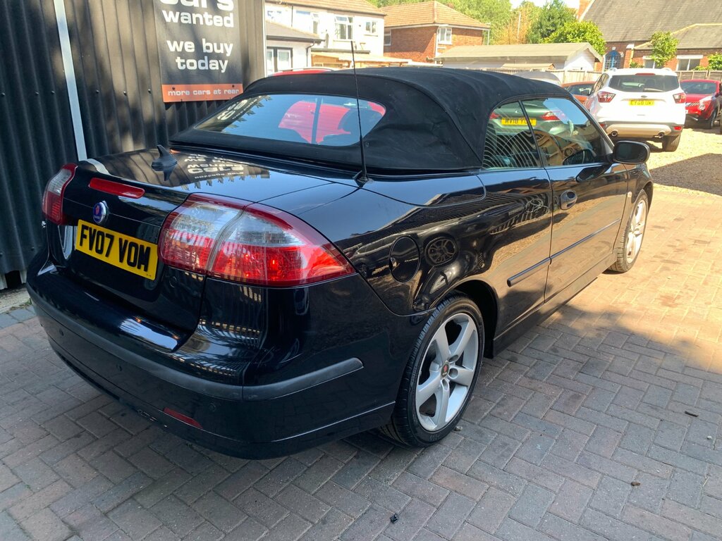 Saab 9-3 2.0T Vector Convertible 206 Gk Black #3