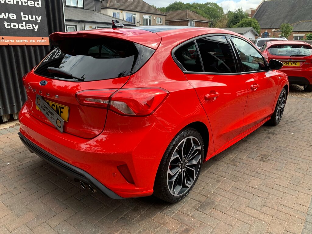 Ford Focus 1.0T Ecoboost St-line X Hatchback Manua Red #3