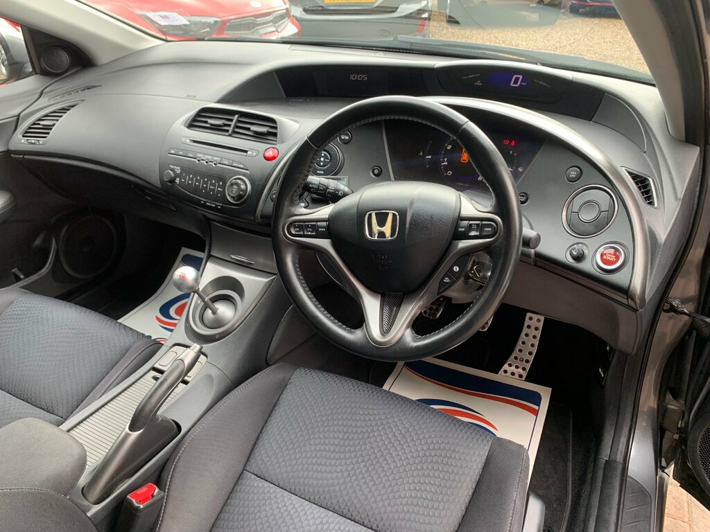 Honda Civic Hatchback 2.2 I-ctdi Se 200909 Grey #9