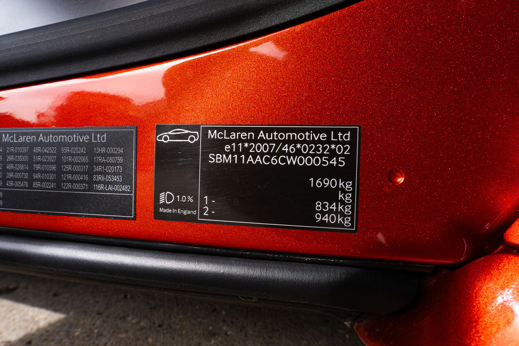 McLaren MP4 Spider 2dr Silver #73