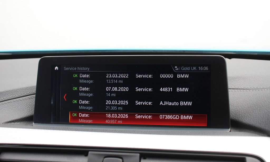 BMW 4 Series 420D 190 M Sport Professional Media Black #36
