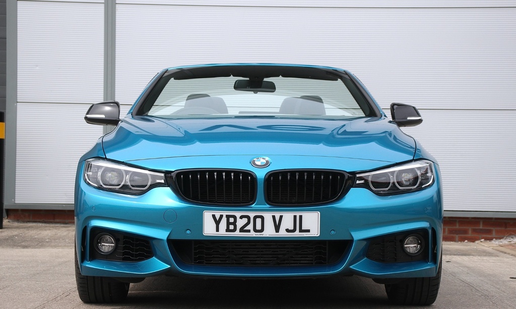 BMW 4 Series 435D Xdrive M Sport Blue #4