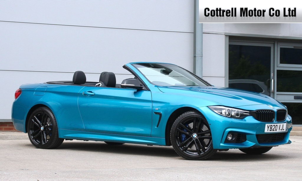 BMW 4 Series 435D Xdrive M Sport Blue