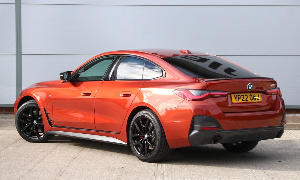 BMW 4 Series Gran Coupe 420I M Sport Orange #4