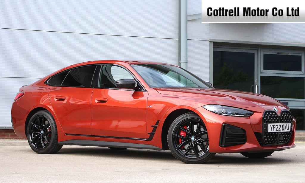 BMW 4 Series Gran Coupe 420I M Sport Orange