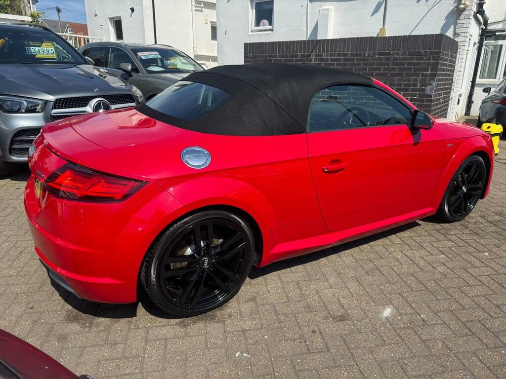 Audi TT Convertible 2.0 Tfsi S Line Roadster S Tronic Quat Red #5